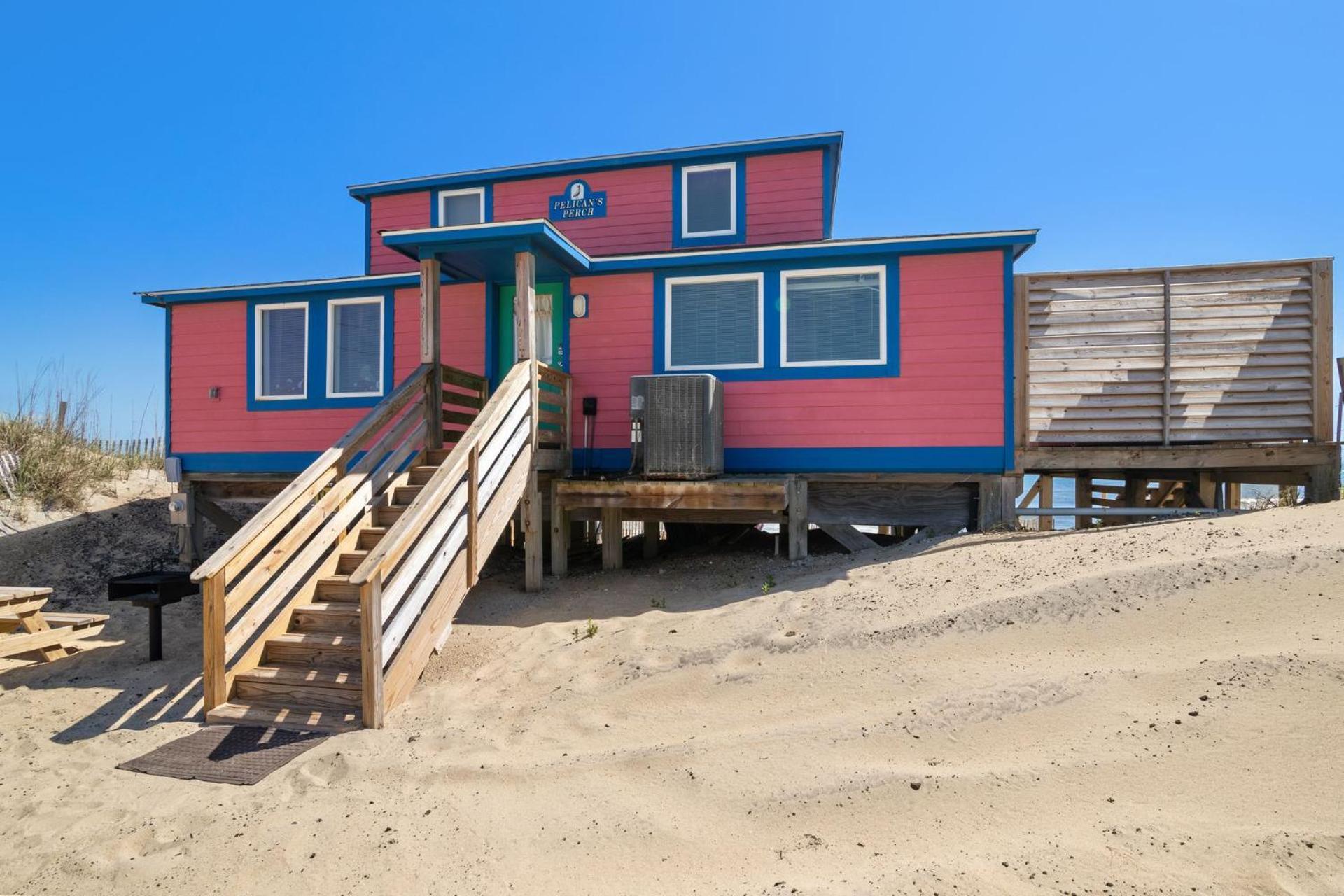 4102 Pelicans Perch: The Iconic Obx Oceanfront كيتي هوك المظهر الخارجي الصورة