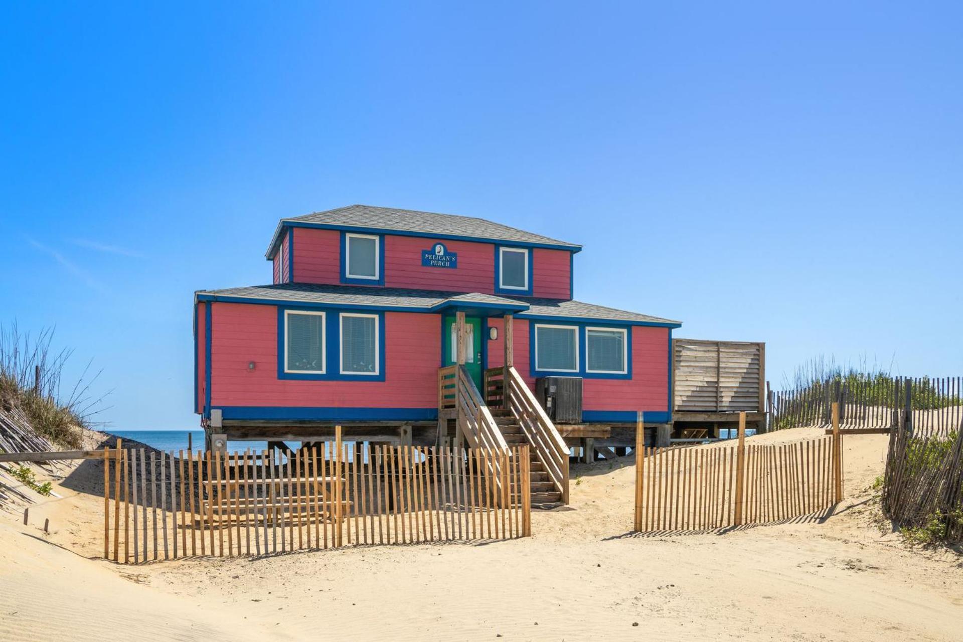 4102 Pelicans Perch: The Iconic Obx Oceanfront كيتي هوك المظهر الخارجي الصورة